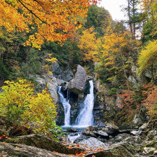 Bash Bish Falls à Mount Washington, Massachusetts