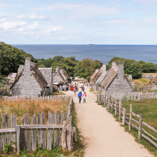 Les Plimoth Patuxet Museums à Plymouth, Massachusetts