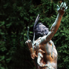 Statue Hail to the Sunrise à Charlemont, Massachusetts