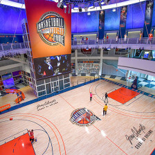 Le Naismith Memorial Basketball Hall of Fame à Springfield, Massachusetts