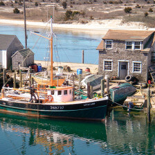 Menemsha sur l’île de Martha’s Vineyard, Massachusetts