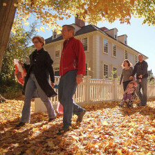 La ville historique de Deerfield dans le Massachusetts